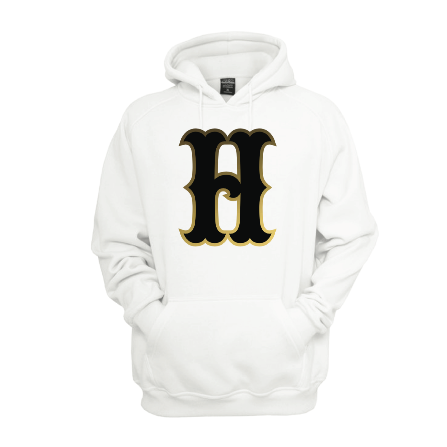 Adult H Hoodie White